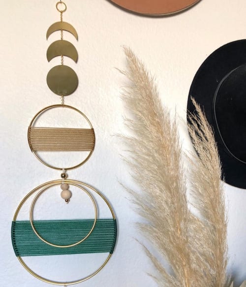 Macrame Orbital Wall Hanging | Macrame Wall Hanging by Knots to Mention