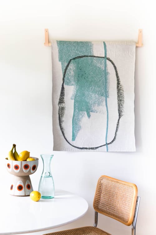 Kayaking the Reservoir | Tapestry in Wall Hangings by k-apostrophe