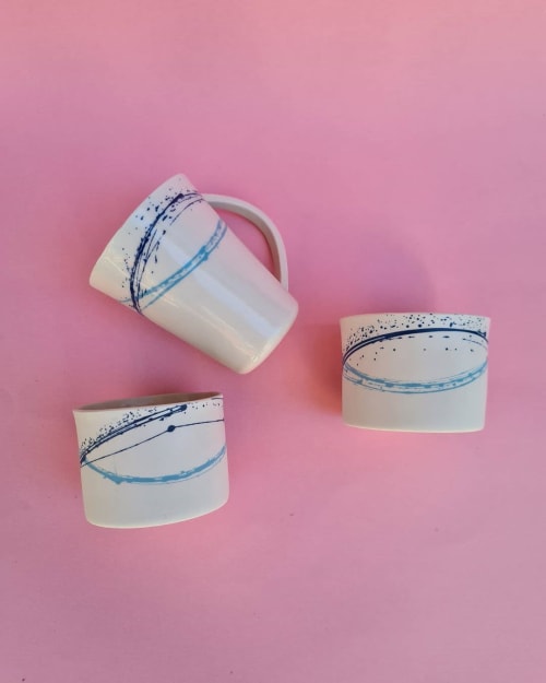 Minimally Basic Ceramic Mugs | Cups by BasicartPorcelain