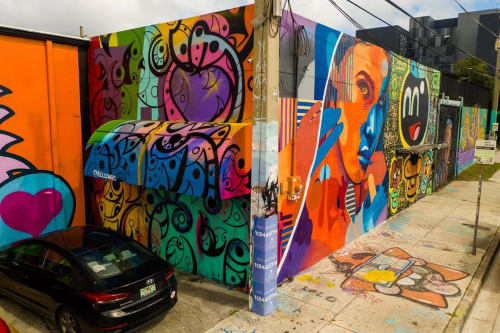 Experimental Wall Mural | Street Murals by RIGO LEON HERRERA