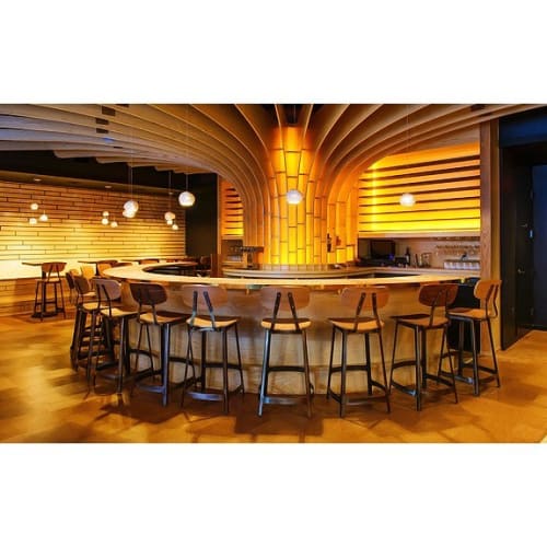 Claylight Pendants | Pendants by lightexture | Flight Wine Bar in Washington