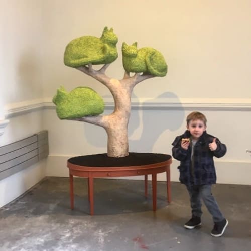 Cat Tree | Sculptures by Bethany Krull | Hotel Henry Urban Resort Conference Center in Buffalo