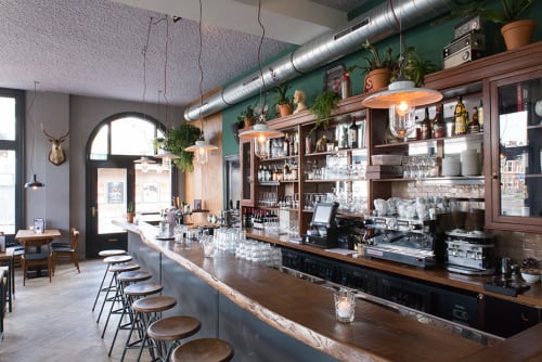 Pearl Mussel | Pendants by Blom & Blom | Cafe Franklin in Den Haag