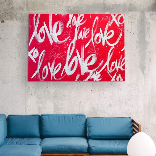 Uncomfortable | Oil And Acrylic Painting in Paintings by Ruben Rojas