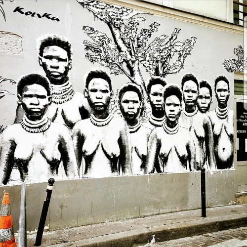 Mural | Street Murals by Kouka Ntadi