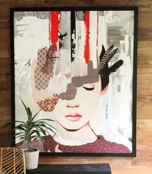 Painting | Oil And Acrylic Painting in Paintings by Irene Hoff