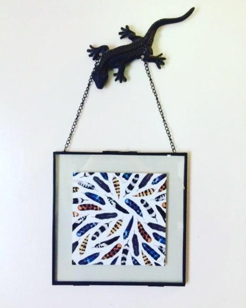 Feather Print | Wall Hangings by Amaya