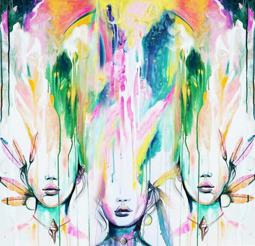 Natural Law | Oil And Acrylic Painting in Paintings by The Art of Danielle Zirk LLC