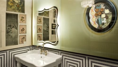 Picture Wall | Wall Treatments by Deborah Bowness | Gitane in San Francisco