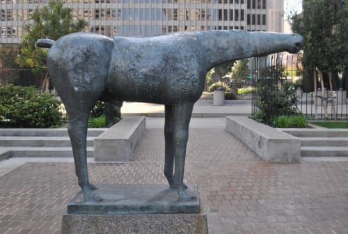 Bronze Horse | Sculptures by Marino Marini | Embarcadero Center in San Francisco