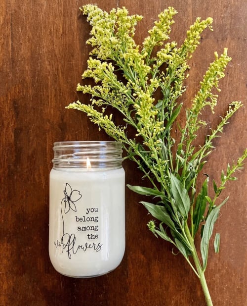 Wildflowers Candle | Lighting by Shanti Creations Candle Company