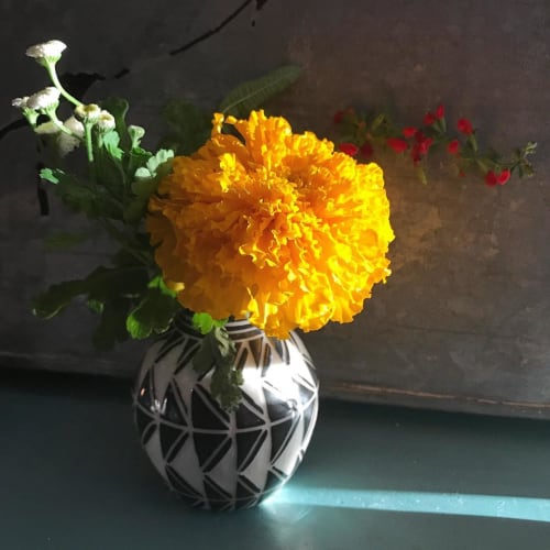 Ceramic Flower Vase | Vases & Vessels by Dana Bechert | Dylan's Oyster Cellar in Baltimore