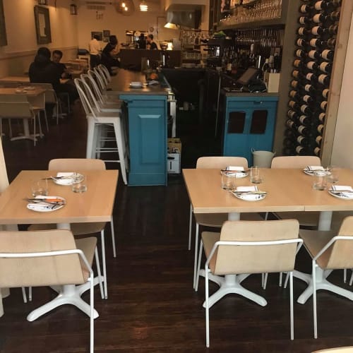 Custom Tables | Tables by Caveman Build & Supply Co. | ARDO Restaurant in Toronto