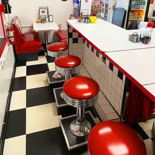 Classic Diner Chairs and Diner Seat Bar Stools by American ...