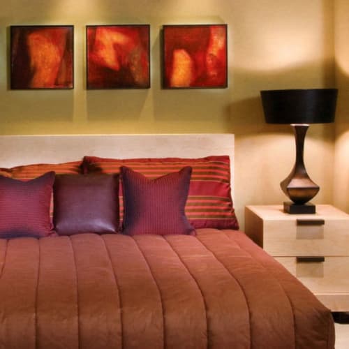 BD-75 Platform Bed and ET-78B Bedside Table | Beds & Accessories by Antoine Proulx Furniture, LLC