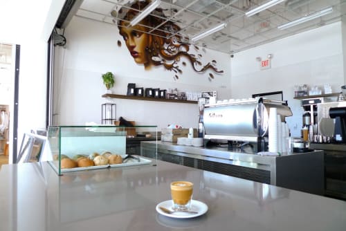 Mural | Murals by Steven Daily Studios | Cafe Dulce in Los Angeles