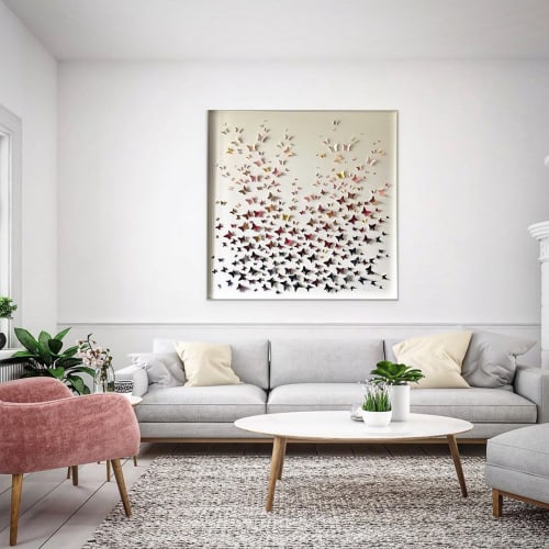 The Great Escape - Square | Wall Hangings by Lorna Doyan | North London in London