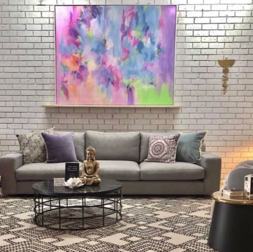 Carnival | Oil And Acrylic Painting in Paintings by Anne-Maree Wise Artist