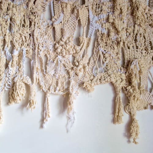 Cotton Rope and Twine Wall Hanging | Macrame Wall Hanging by Tanya Aguiñiga | Redbird in Los Angeles