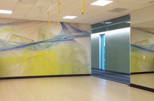 Rica Belna_14_Graphic_2435_XXL | Wall Treatments by Rica Belna | NorthBay HealthSpring Fitness in Vacaville