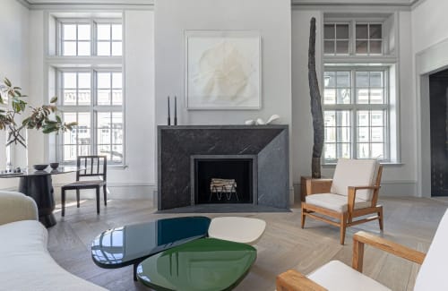 Duoplank European Oak Herringbone | Furniture by Hakwood | SF Decorator Showcase 2019 in San Francisco
