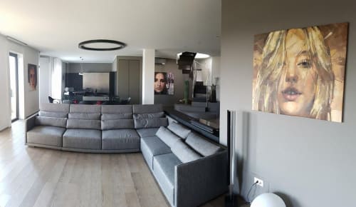 Portraits | Oil And Acrylic Painting in Paintings by Aleksandr Ilichev