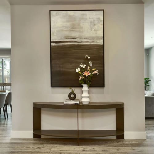 ST-91S Demilune Console Table | Tables by Antoine Proulx, LLC