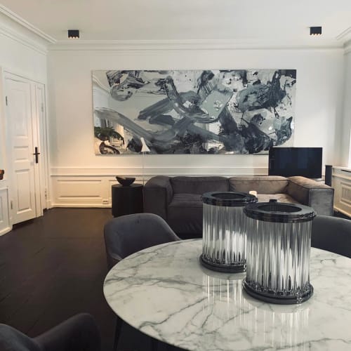 Monocrome Grey | Oil And Acrylic Painting in Paintings by Frederik Hesseldahl - The Art of Clean
