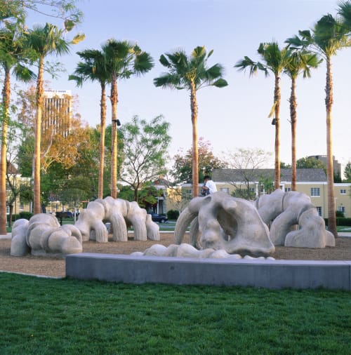 Park La Brea Playground Sculpture | Sculptures by Oleg Lobykin | Park La Brea Apartments in Los Angeles