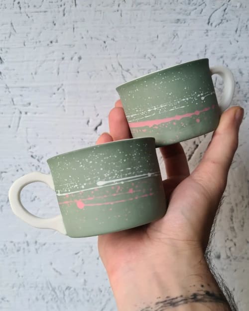 Basic M | Cups by BasicartPorcelain
