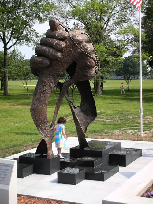 The Nassau County Vietnam Veterans War Monument Commission | Public Sculptures by Joan Benefiel | Eisenhower Park, East Meadow in Westbury