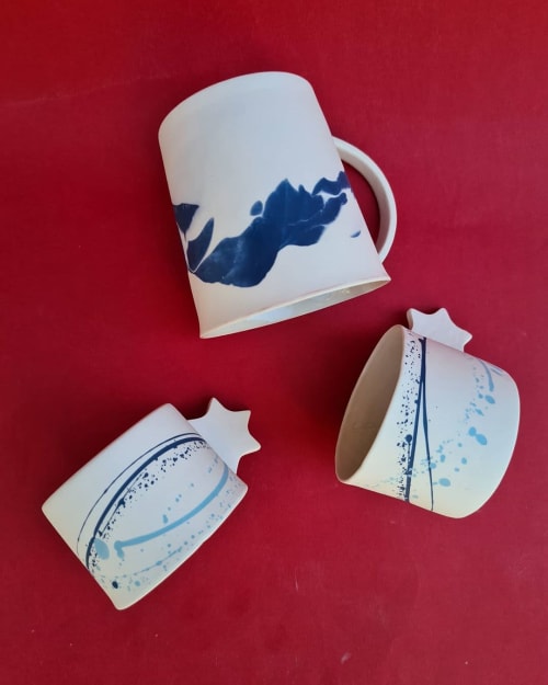 Mountain & Basic Ceramic Mugs | Cups by BasicartPorcelain