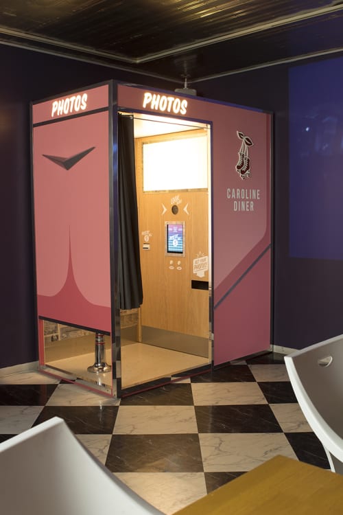 Photo Booth | Furniture by Chris Reardon | Caroline Diner in Shibuya-ku