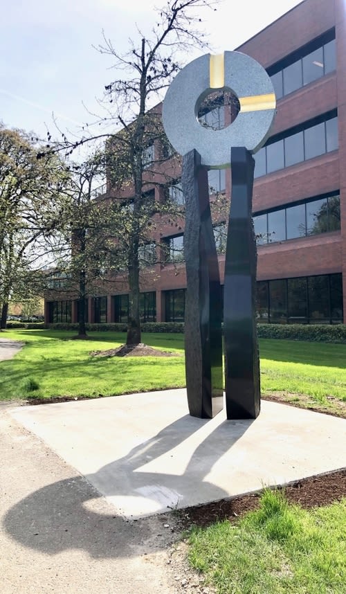 "Moon Over Lake Oswego" | Public Sculptures by Dave Haslett