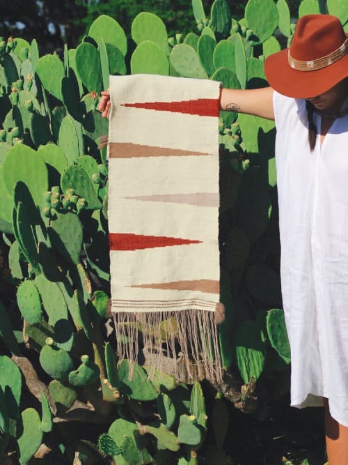 Fiber Art Table Runner | Linens & Bedding by Estudio Zanny