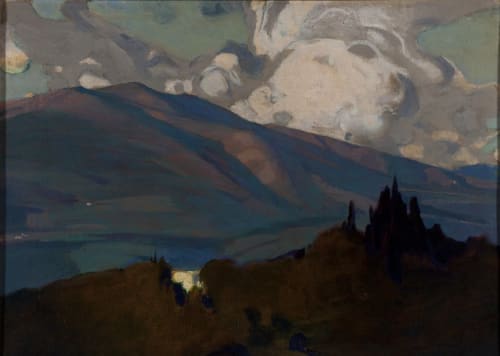 Landscape Study | Paintings by Alfred R. Eberling | Mills College Art Museum in Oakland
