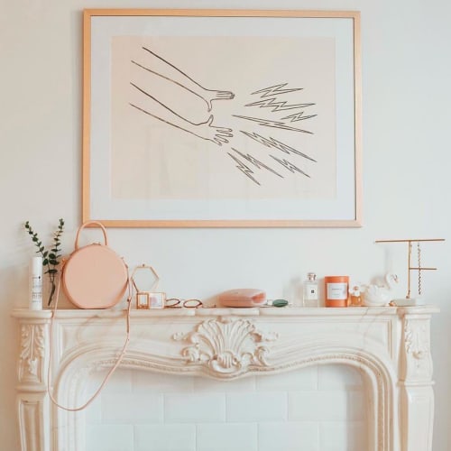 Magic Hands | Paintings by Jennifer Ament | Private Residence, Glasgow, UK in Glasgow