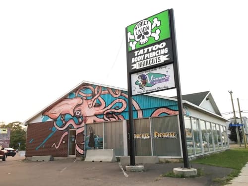 Mural | Murals by Christian Toth Art | Strict Union in Moncton