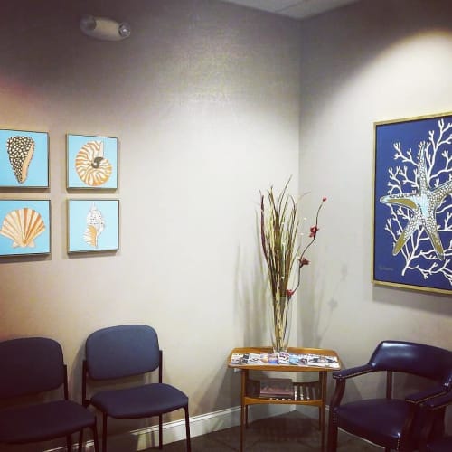 Starfish | Paintings by Gallavantor Art | Carolina Center for Restorative Dentistry in Mount Pleasant