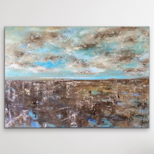 Infinity | Oil And Acrylic Painting in Paintings by Viktoria Ganhao