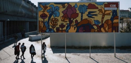 Spring Mural | Street Murals by Vanessa Teodoro