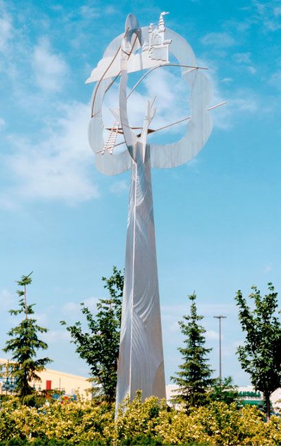 Dreamscape | Public Sculptures by Edward Falkenberg | Pickering Town Centre in Pickering