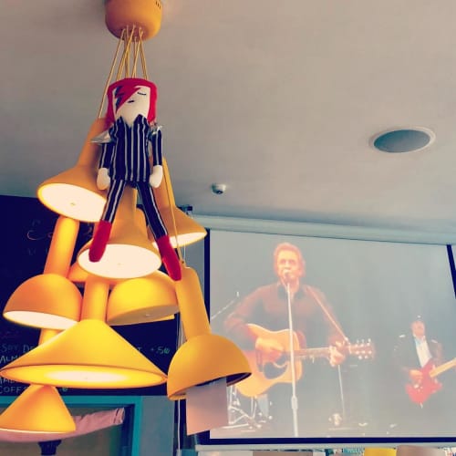David Bowie Doll | Pillows by Miss Joyka Handmade Soft Toys/Dolls | Wake Up Cafe in Auckland