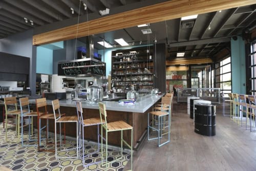 Alder High Chair | Chairs by District Mills | Petty Cash Taqueria in Los Angeles