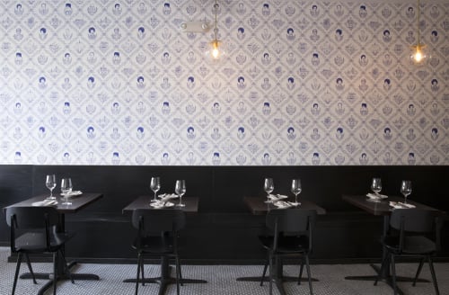 Bay Area Toile | Wall Treatments by Matt Ritchie | Fiorella in San Francisco