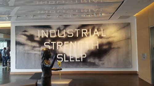 Industrial Strength Sleep | Paintings by Edward Ruscha | The ART, a Hotel in Denver
