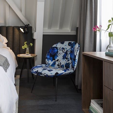 Biophillia Velvet | Chairs by Kit Miles | Kimpton De Witt Hotel in Amsterdam