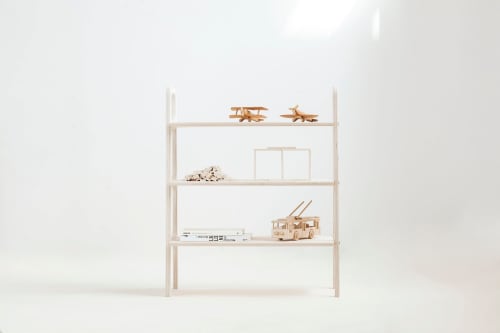 Kids bookshelf, Bookcase kids, Kids furniture, Room for girl | Book Case in Storage by Plywood Project