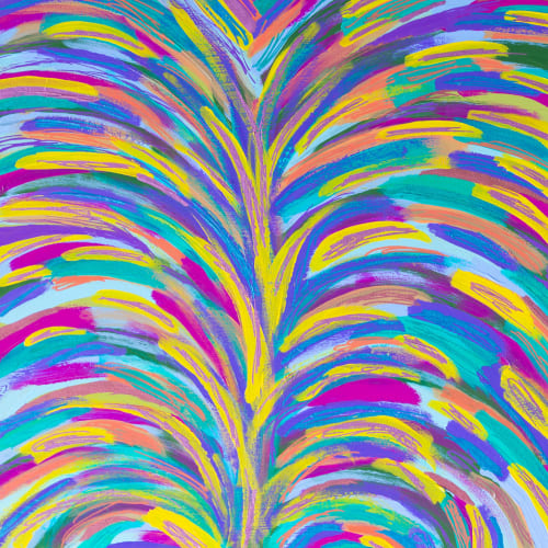 Plant Dreams | Oil And Acrylic Painting in Paintings by Brianne Valentino