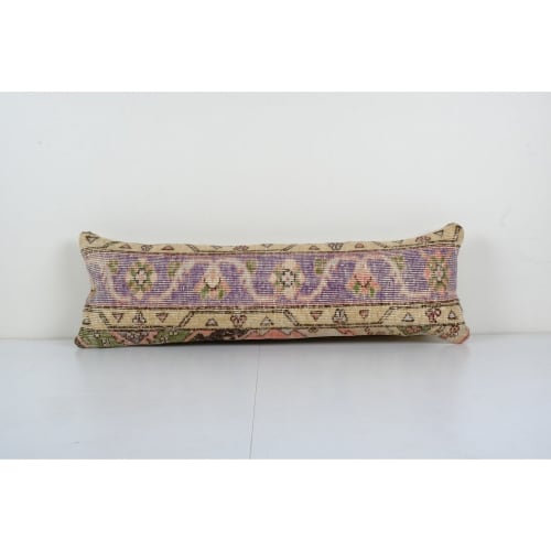 Pillow Case Fashioned from a Vintage Turkish Wool Cover, Mid | Pillows by Vintage Pillows Store